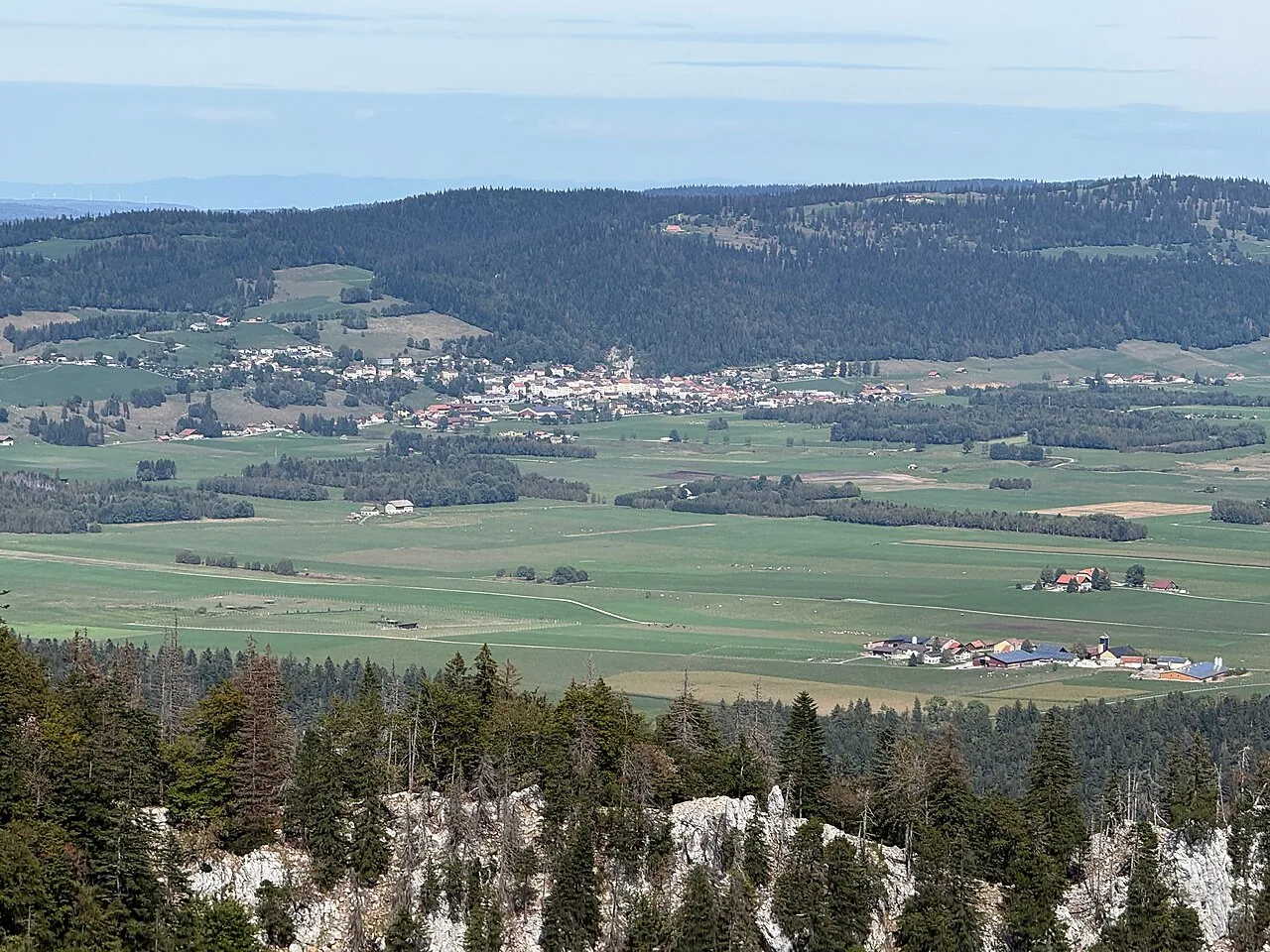 Vue des Ponts-de-Martel.